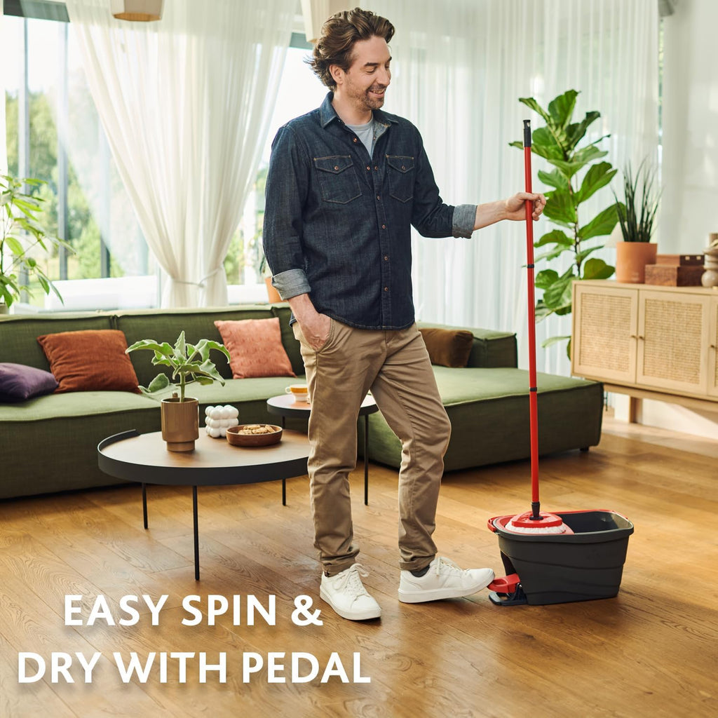 Vileda - Turbo Smart Sistema, ‎Estándar De Cubo Con Pedal