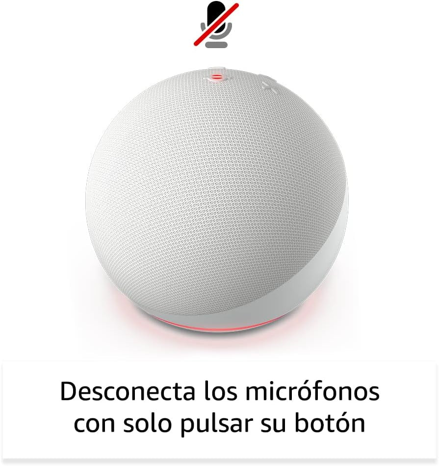 Echo Dot (Última Generación) | Altavoz Inteligente Wifi Y Bluetooth Con Alexa, Con Sonido Más Potente Y De Mayor Amplitud | Antracita