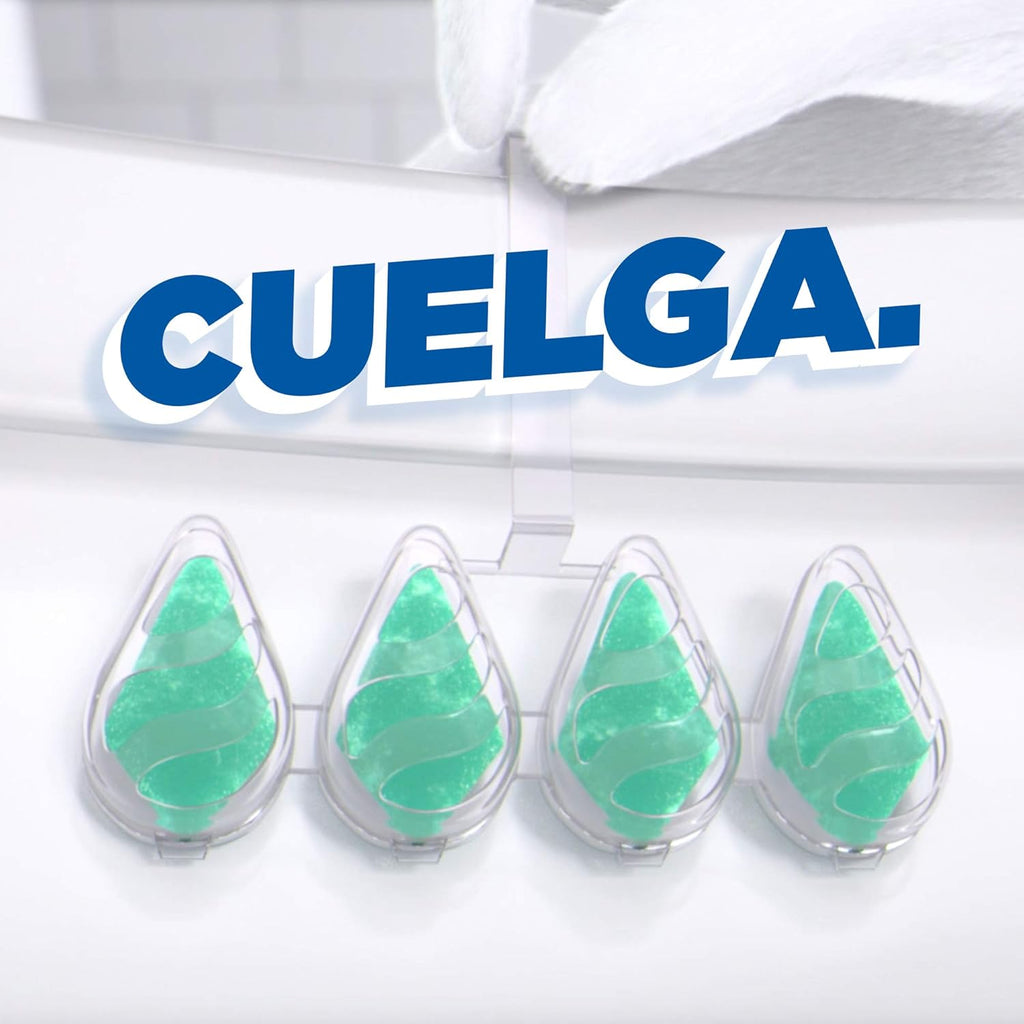 Pato Active Clean Colgador Para Inodoro, Frescor Intenso, Perfume Aroma Marine, (2 X 38,6G), 2 Unidades (Paquete De 1)